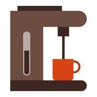 Koffiezetapparaat Vector Icon