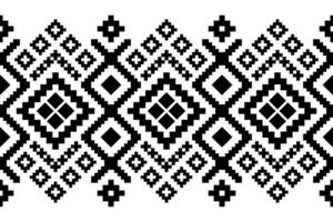 natuur jaargangen kruis steek traditioneel etnisch patroon paisley bloem ikat achtergrond abstract aztec Afrikaanse Indonesisch Indisch naadloos patroon voor kleding stof afdrukken kleding jurk tapijt gordijnen en sarong vector