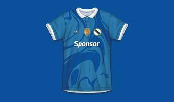 voetbal Jersey sjabloon-sport t-shirt vector