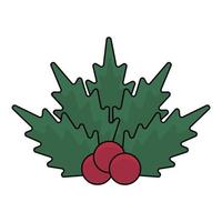 vectorillustratie van een kerstornament vector