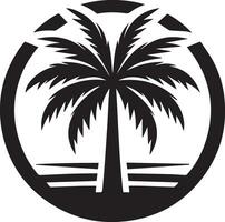 palm boom vector logo silhouet, palm icoon vector 9