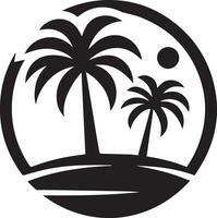 palm boom vector logo silhouet, palm icoon vector 13