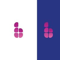 b brief logo vector professioneel abstract monogram logo ontwerp symbool