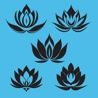lotus icoon vector illustratie