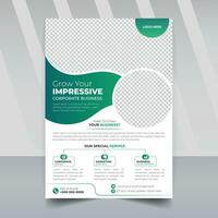 zakelijke bedrijf folder, abstract bedrijf folder, modern brochure sjabloon, bedrijf folder en bewerkbare brochure ontwerp, omslag, jaar- rapport, poster, folder vector