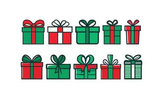 giftbox Cadeau illustratie vector