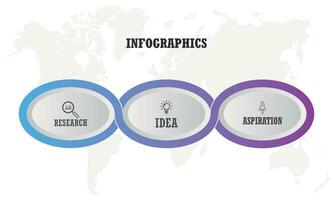 bedrijf werkwijze. tijdlijn infographics met 3 opties. vector sjabloon.