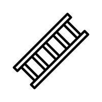 ladder vector pictogram