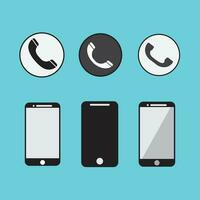 telefoon vector icoon ontwerp