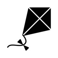 concept icoon van vliegend vlieger, buitenshuis recreatie werkzaamheid vector