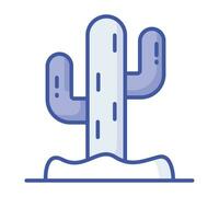 cactus vector ontwerp, prachtig ontworpen icoon van toetje