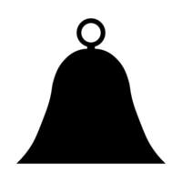 klok vector zwart icoon geïsoleerd Aan wit achtergrond