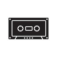 plakband cassette icoon vector