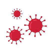 bacterie vector. behang. vrij ruimte voor tekst. bacterie vector patroon. virus vector.