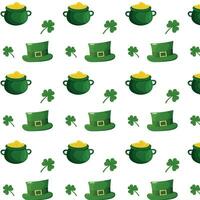 illustratie voor st. Patrick dag. kleurrijk kleuren.iers vakantie. vector