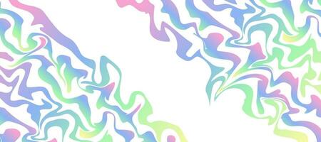 abstract diagonaal golven regenboog patroon achtergrond vector