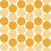 oranje schaduw cirkel patroon. cirkel vector naadloos patroon. decoratief element, omhulsel papier, muur tegels, verdieping tegels, badkamer tegels.