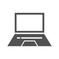 Vector laptop pictogram