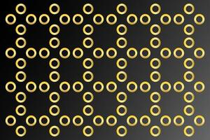 gouden kleur ronde ring cirkel achtergrond. luxe achtergrond grafiek. modern abstract sjabloon. vector