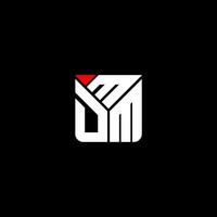mdm brief logo vector ontwerp, mdm gemakkelijk en modern logo. mdm luxueus alfabet ontwerp