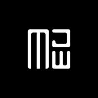 mjw brief logo vector ontwerp, mjw gemakkelijk en modern logo. mjw luxueus alfabet ontwerp