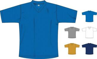 t-shirt sport ontwerp sjabloon, voetbal Jersey mockup voor sport- club vector