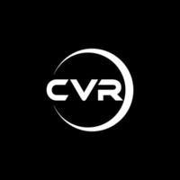 cvr brief logo ontwerp, inspiratie voor een uniek identiteit. modern elegantie en creatief ontwerp. watermerk uw succes met de opvallend deze logo. vector