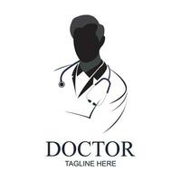 medisch dokter, dokter icoon met stethoscoop teken. bewerkbare vector symbool illustraties, dokter en medisch personeel logos en symbolen