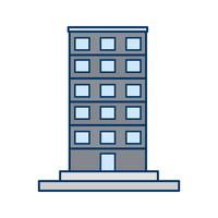 skycraper vector pictogram