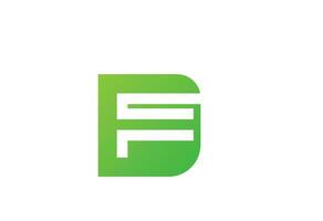 fd of df modern logo vector