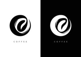 koffie abstract logo vector