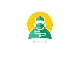 dokter gemakkelijk logo vector