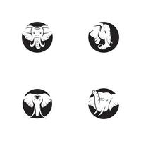 olifant pictogram en symbool vector sjabloon illustratie