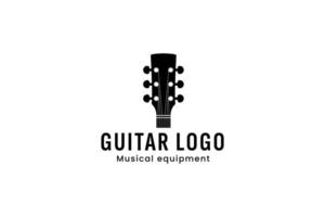 gitaar logo vector icoon illustratie