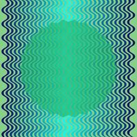 vector abstract patroon in de het formulier van golvend lijnen en een cirkel Aan een blauw achtergrond