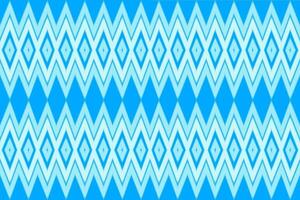 etnisch meetkundig patroon ontwerp voor traditioneel kleding tapijt behang achtergrond toepassingen blauw tonen. vector