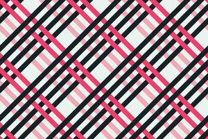 vector meetkundig naadloos patroon. abstract grafisch achtergrond met vierkanten, lijnen, rooster. gemakkelijk geo- textuur. roze, zwart en wit kleur. etnisch stijl ornament. herhaling wijnoogst ontwerp voor decor, afdrukken