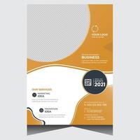 promotionele zakelijke flyer ontwerpsjabloon vector
