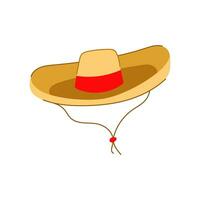 cultuur sombrero tekenfilm vector illustratie