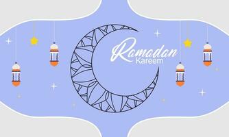 Islamitisch Ramadan kareem viering. Islamitisch groet kaart sjabloon met Ramadan voor behang ontwerp vector