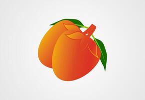 mango fruit kleur Pagina's vector illustratie vrij vector