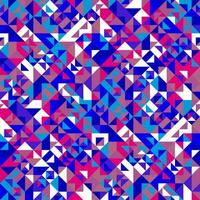 kleurrijk naadloos mozaïek- patroon achtergrond vector