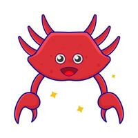 krab dier illustratie vector