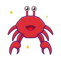 krab dier illustratie vector