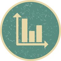 staafdiagram vector pictogram