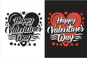 Valentijnsdag dag typografie t-shirt ontwerp, Valentijnsdag dag paar t-shirt ontwerp, Valentijnsdag dag t-shirt ontwerp, Valentijn overhemd ideeën voor koppels, Valentijn merk t-shirt. vector