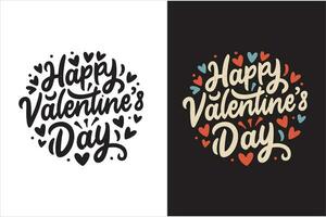 Valentijnsdag dag typografie t-shirt ontwerp, Valentijnsdag dag paar t-shirt ontwerp, Valentijnsdag dag t-shirt ontwerp, Valentijn overhemd ideeën voor koppels, Valentijn merk t-shirt. vector