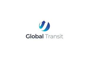 wereldwijd vervoer technologisch beweging logo vector