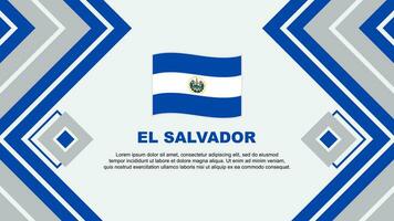 el Salvador vlag abstract achtergrond ontwerp sjabloon. el Salvador onafhankelijkheid dag banier behang vector illustratie. el Salvador ontwerp