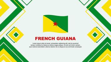 Frans Guyana vlag abstract achtergrond ontwerp sjabloon. Frans Guyana onafhankelijkheid dag banier behang vector illustratie. Frans Guyana achtergrond